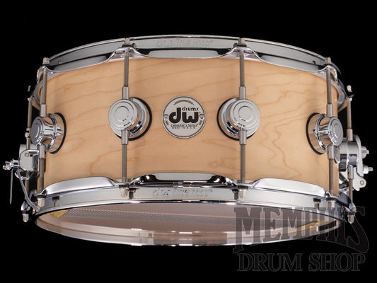DW 14x6 Collector's Series Standard Maple Snare Drum - Natural Satin Oil