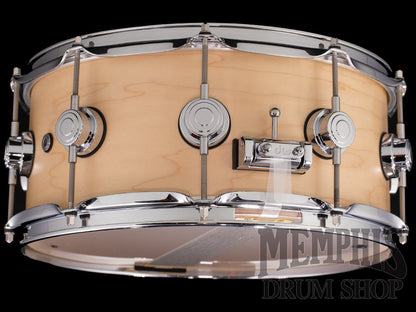 DW 14x6 Collector's Series Standard Maple Snare Drum - Natural Satin Oil