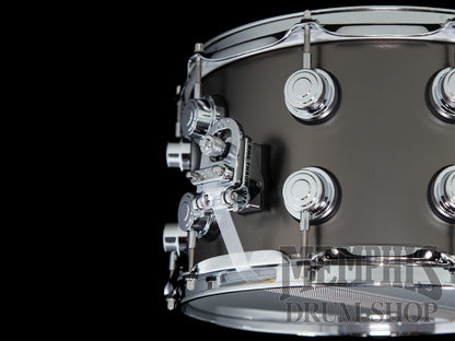 DW 14x8 Collector's Series Satin Black Over Brass Snare Drum