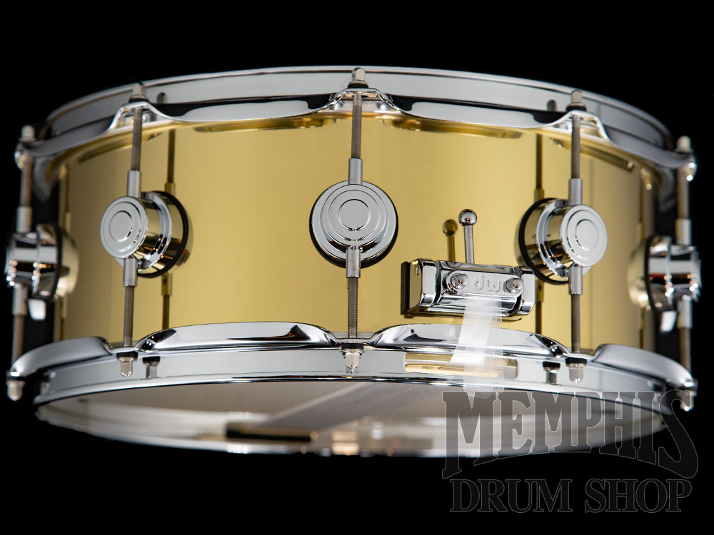 DW 14x5.5 Collector's Series Bell Brass Snare Drum