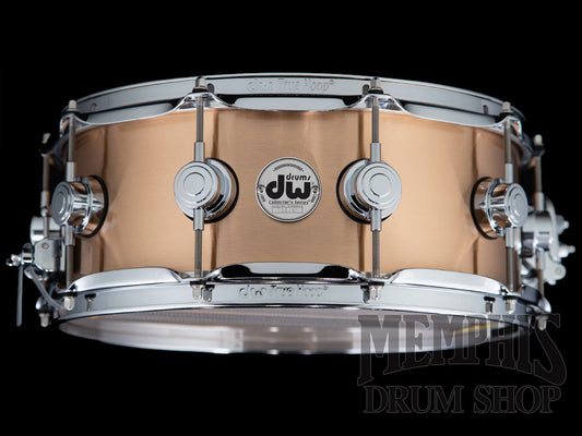 DW 14x5.5 Collector's Series Brushed Bell Bronze Snare Drum