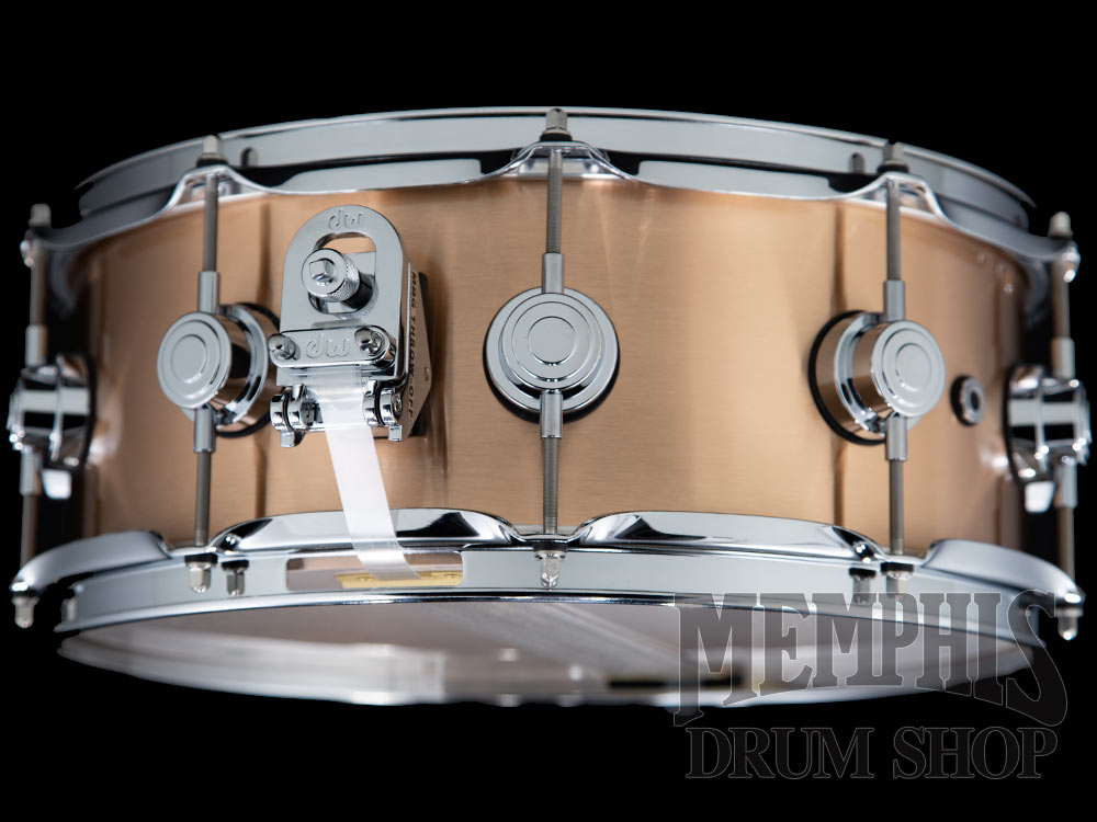 DW 14x5.5 Collector's Series Brushed Bell Bronze Snare Drum