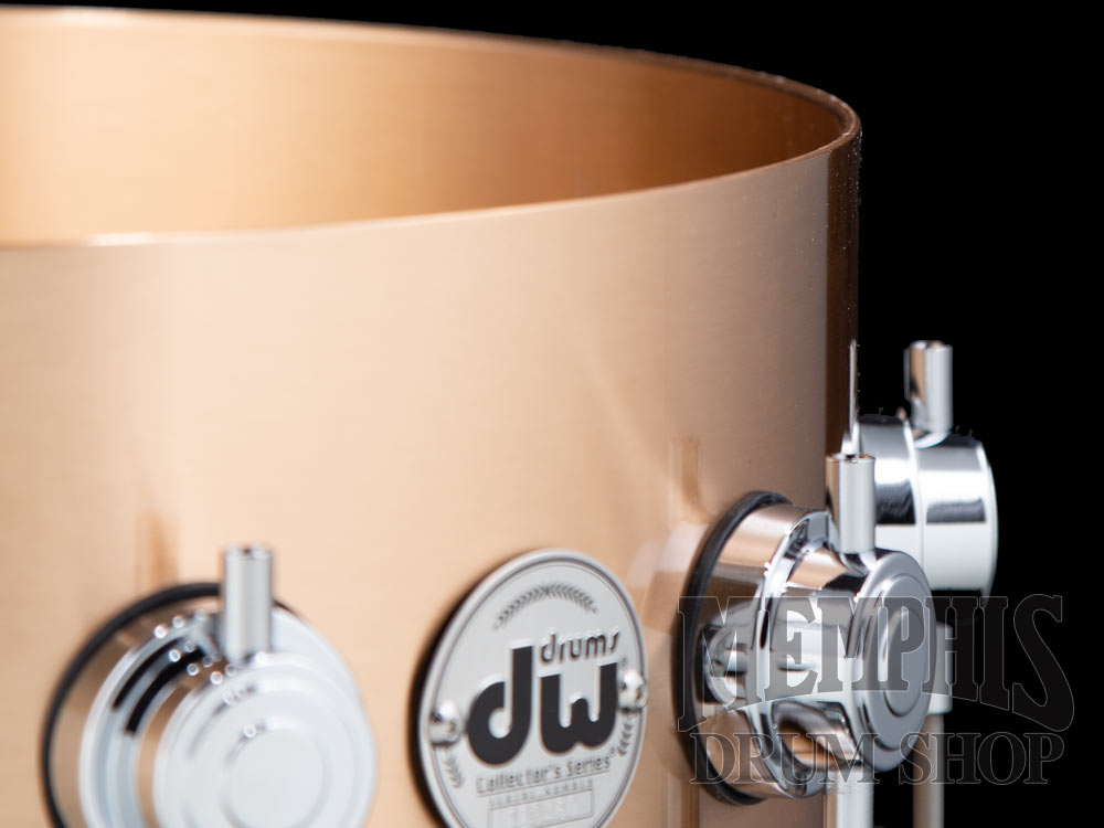 DW 14x5.5 Collector's Series Brushed Bell Bronze Snare Drum