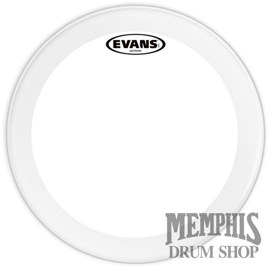 Evans EQ3 Batter Coated 22" Drumhead