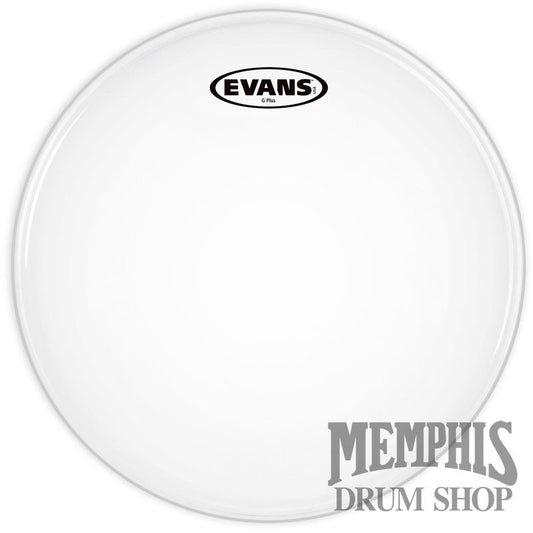 Evans G Plus Coated White 18" Drumhead