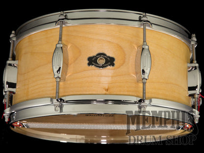 George H. Way 14x6.5 Advance Maple Snare Drum - Natural Satin