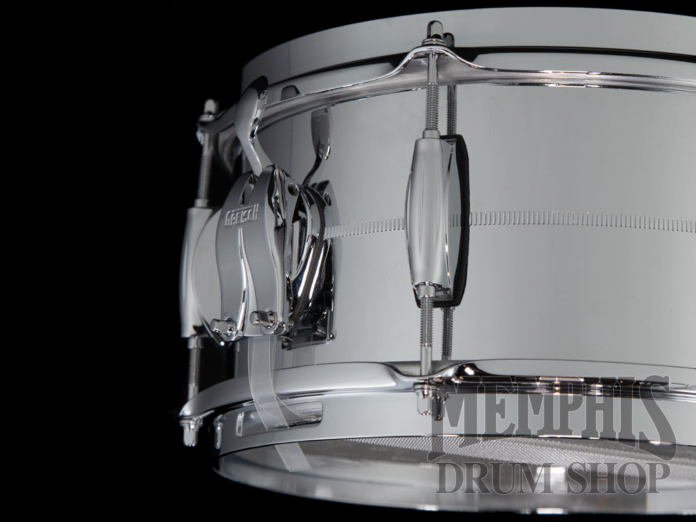 Gretsch 12x6 Brooklyn Chrome Over Steel Snare Drum