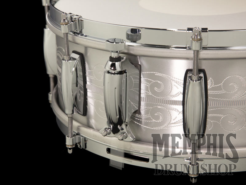 Gretsch 14x5 135th Anniversary Engraved Aluminum Snare Drum