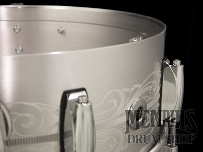 Gretsch 14x5 135th Anniversary Engraved Aluminum Snare Drum