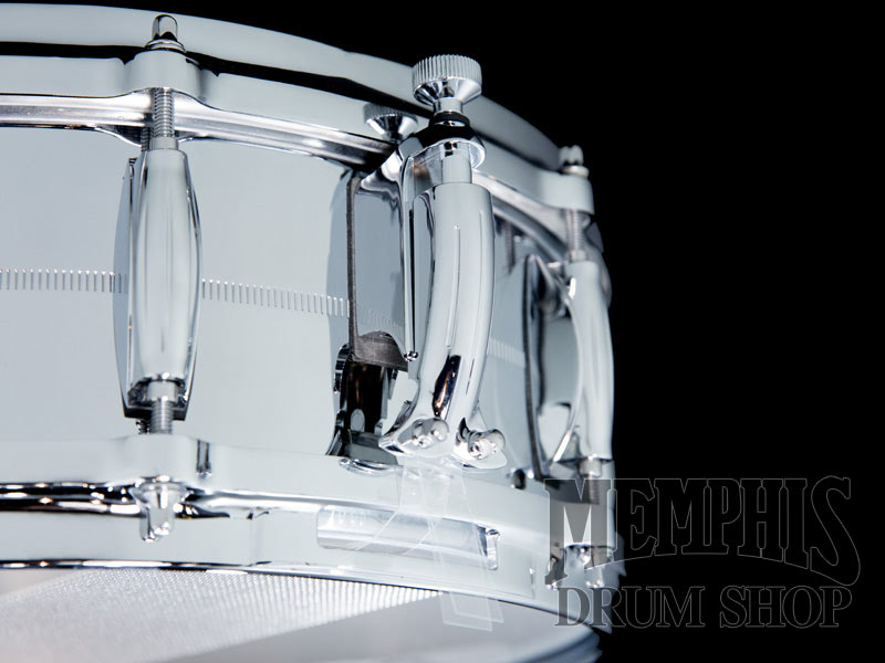 Gretsch USA Custom Chrome Over Brass Snare Drum 14x5 – Memphis 