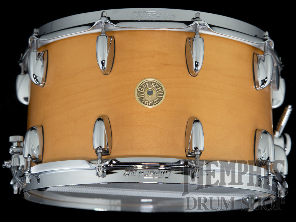 Gretsch 14x8 Broadkaster Snare Drum - Satin Natural (GKSL0814S2CMSN ...