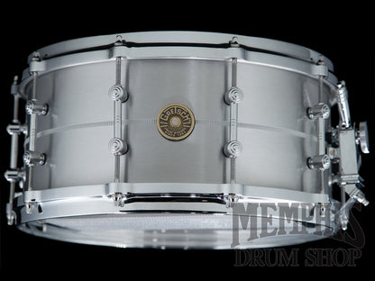 Gretsch 14x6.5 USA Custom Solid Aluminum Snare Drum with Tube Lugs