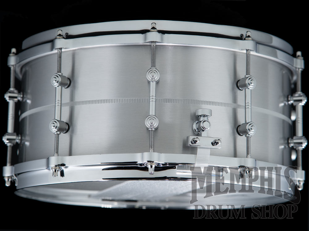 Gretsch 14x6.5 USA Custom Solid Aluminum Snare Drum with Tube Lugs