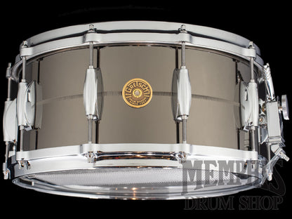 Gretsch 14x6.5 USA Custom Solid Steel Snare Drum with Micro-Sensitive Throw-Off