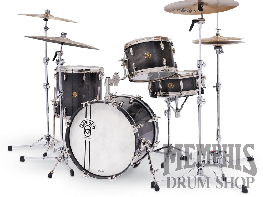 Gretsch 140th Anniversary Limited Edition Drum Set 18/12/14/14 - Ebony Stardust