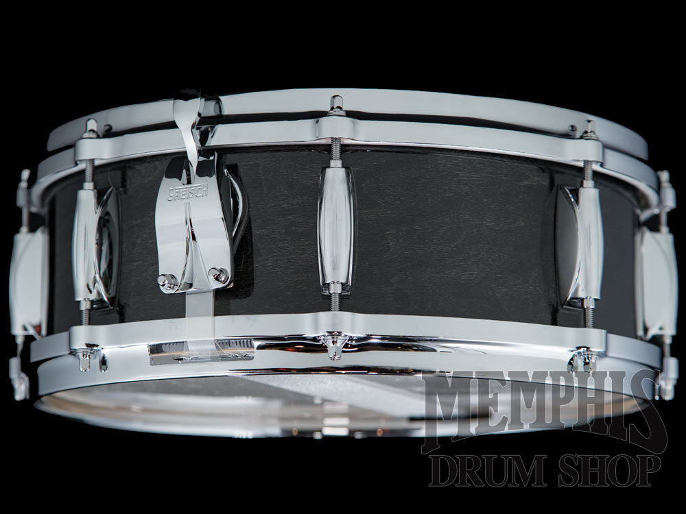 Gretsch 14x5 USA Custom Ridgeland Snare Drum - Ebony Gloss