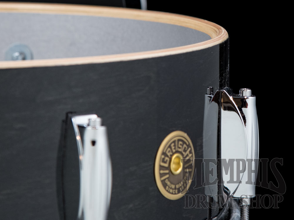 Gretsch 14x5 USA Custom Ridgeland Snare Drum - Ebony Gloss