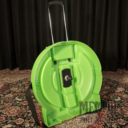 Humes & Berg 24" Enduro Cymbal Tilt-N-Pull Hard Case - Lime Green