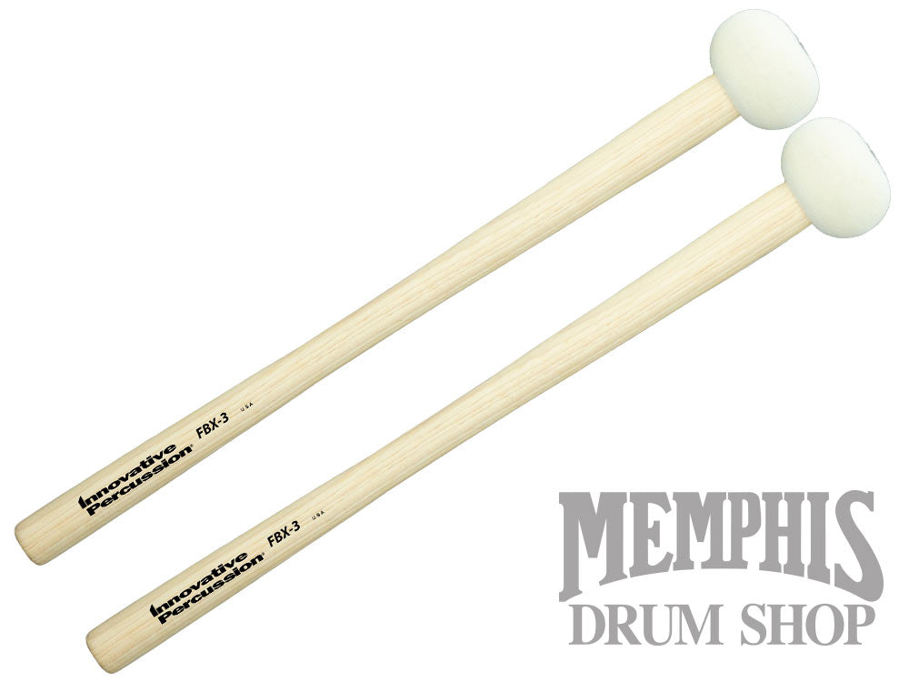 Innovative Percussion Marching Bass / Medium Mallets FBX-3