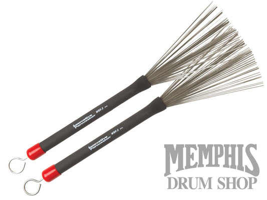 Innovative Percussion Wire Retractable Brush with Pull Rod - Heavy WBR-2