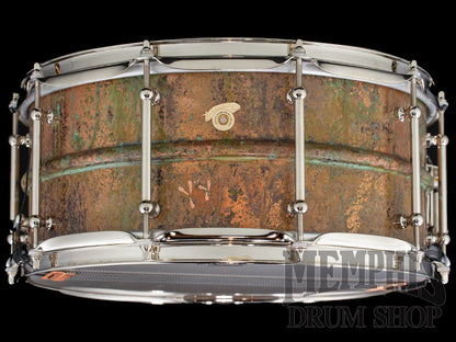 Joyful Noise 14x6.5 Copper Verdigris Blackbird Studio Model Snare Drum
