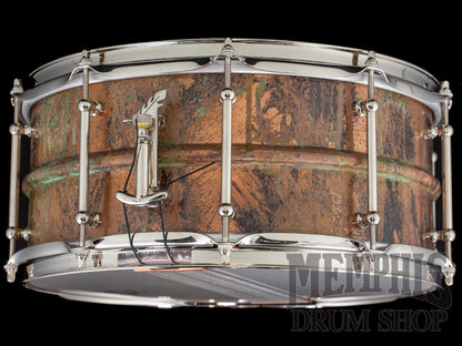 Joyful Noise 14x6.5 Copper Verdigris Blackbird Studio Model Snare Drum