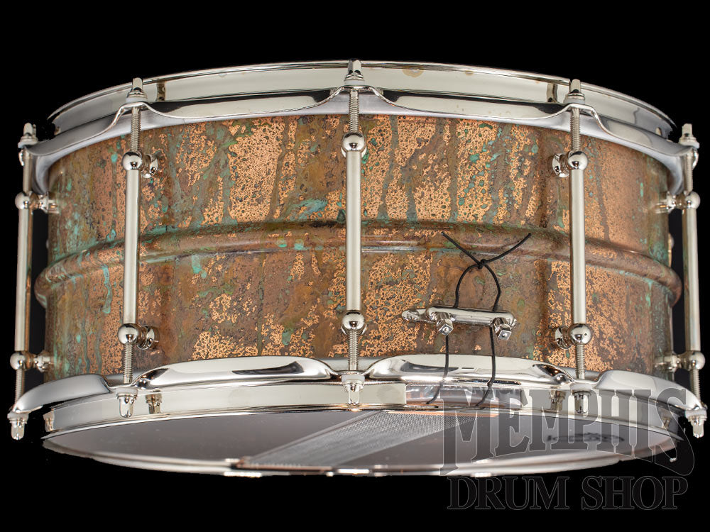 Joyful Noise 14x6.5 Copper Verdigris Blackbird Studio Model Snare Drum