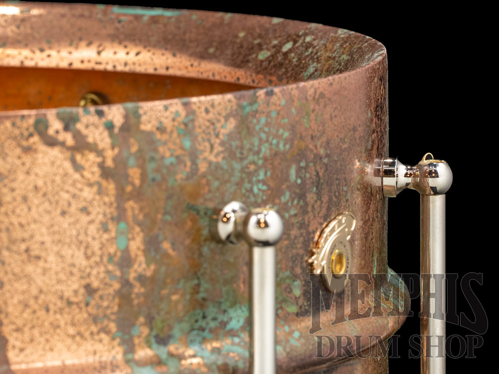 Joyful Noise 14x6.5 Copper Verdigris Blackbird Studio Model Snare Drum