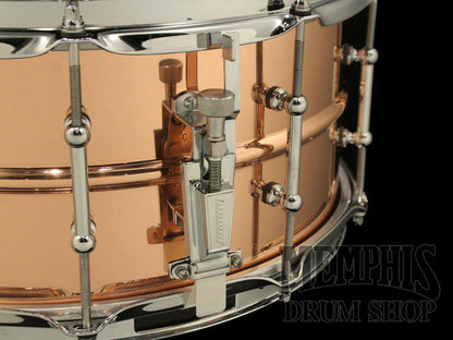 Ludwig 14x6.5 Copperphonic Snare Drum with Tube Lugs