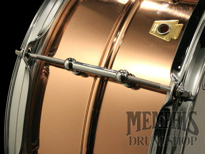 Ludwig 14x6.5 Copperphonic Snare Drum with Tube Lugs