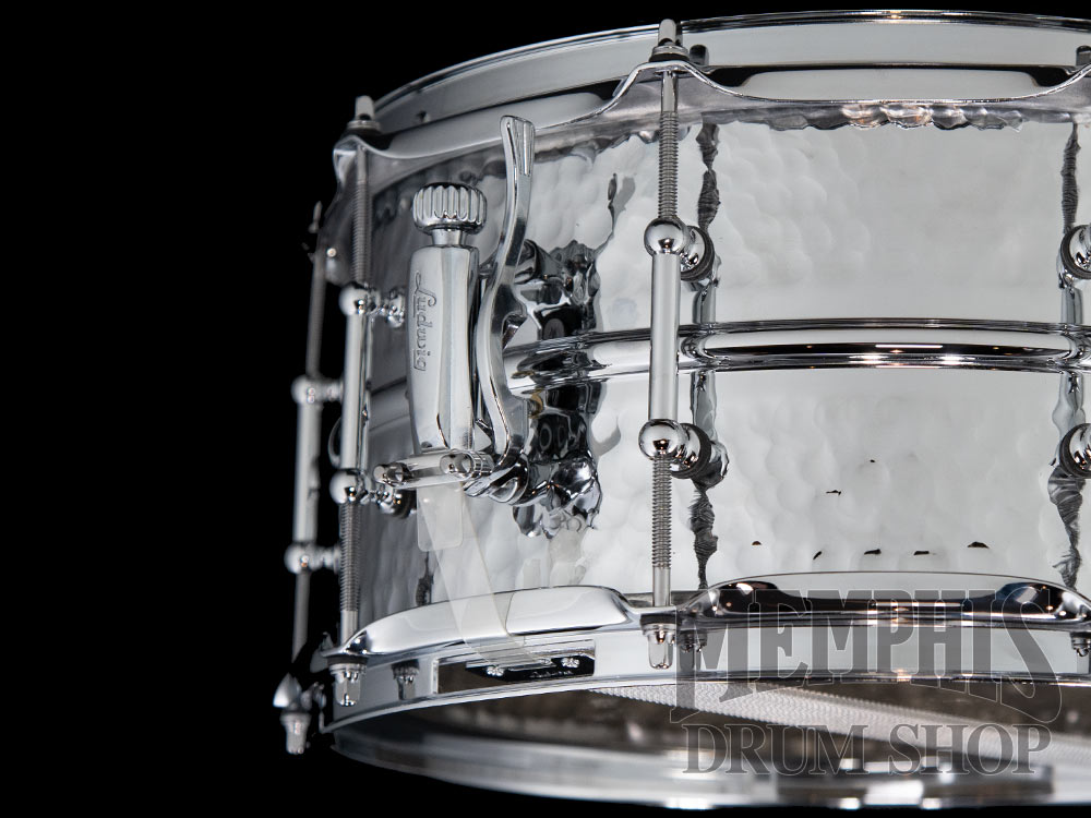 Ludwig 14x6.5 Supraphonic Hammered Snare Drum with Tube Lugs