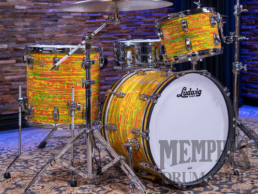 Ludwig Classic Maple Drum Set 22/13/16 - Citrus Mod