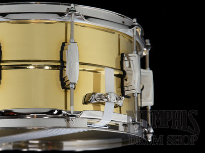 Ludwig 14x6.5 Super Brass Snare Drum with Nickel Hardware