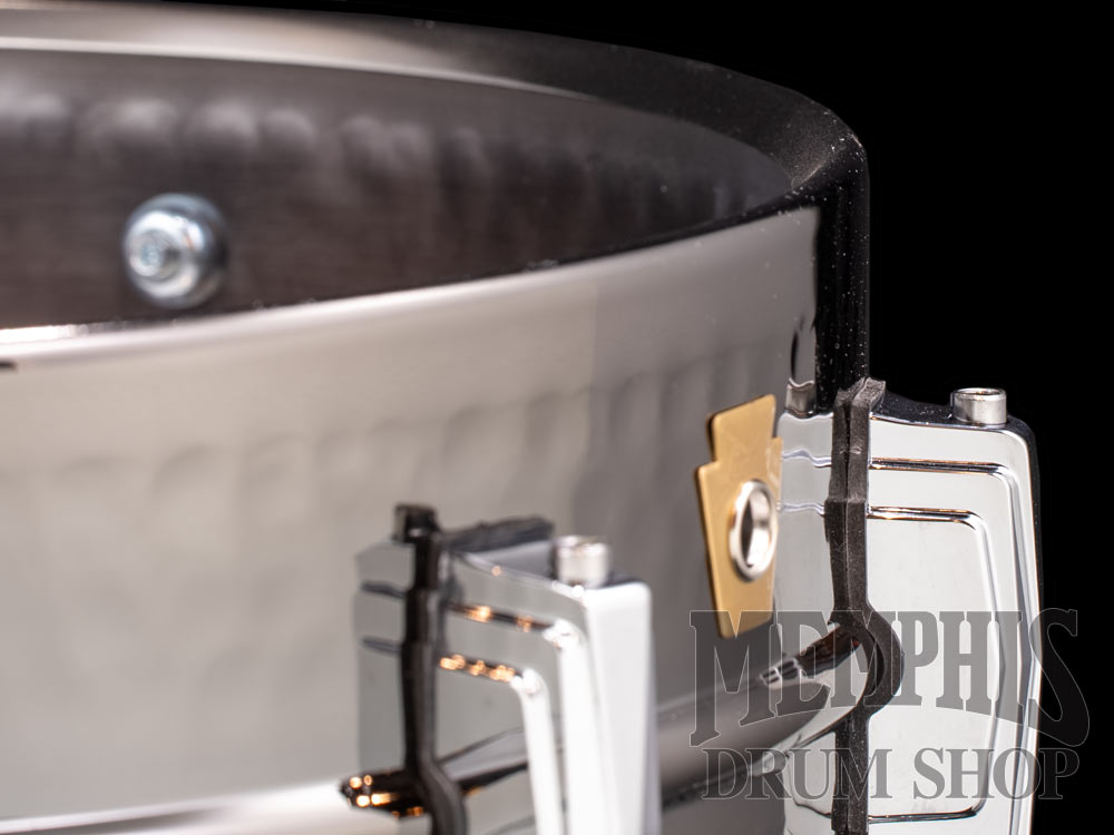 Ludwig 14x5 Black Beauty Hammered Snare Drum