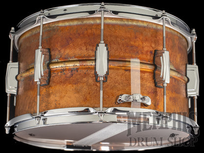 Ludwig 14x8 Raw Bronze Phonic Hammered Snare Drum