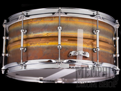 Ludwig 14x6.5 Raw Bronze Phonic Snare Drum with Tube Lugs