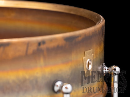 Ludwig 14x6.5 Raw Bronze Phonic Snare Drum with Tube Lugs