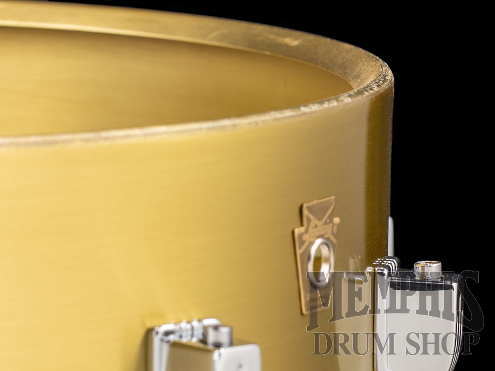 Ludwig 14x6.5 Acro Brass Snare Drum with P86C Throw-Off
