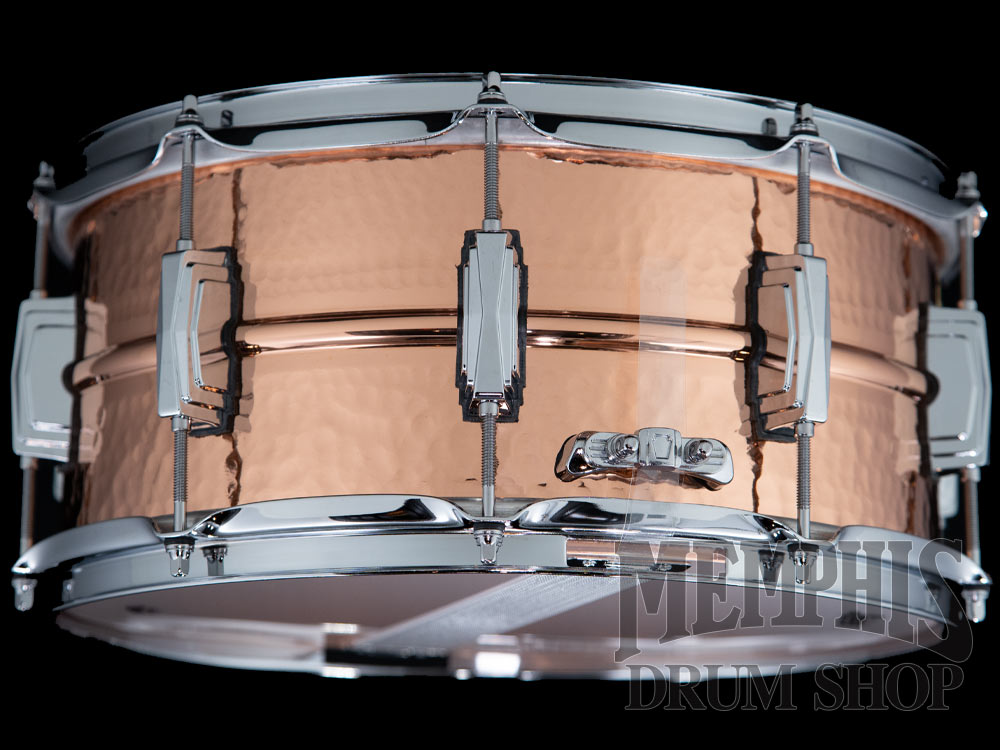 Ludwig 14x6.5 Copperphonic Hammered Snare Drum