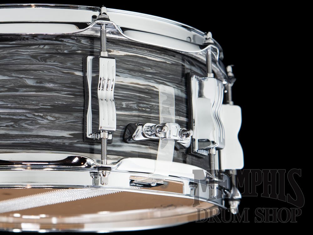 Ludwig 14x5 Classic Maple Snare Drum - Vintage Black Oyster Pearl