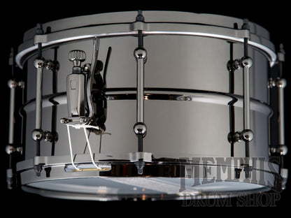 Ludwig 13x7 Universal Black Brass Snare Drum with Black Hardware