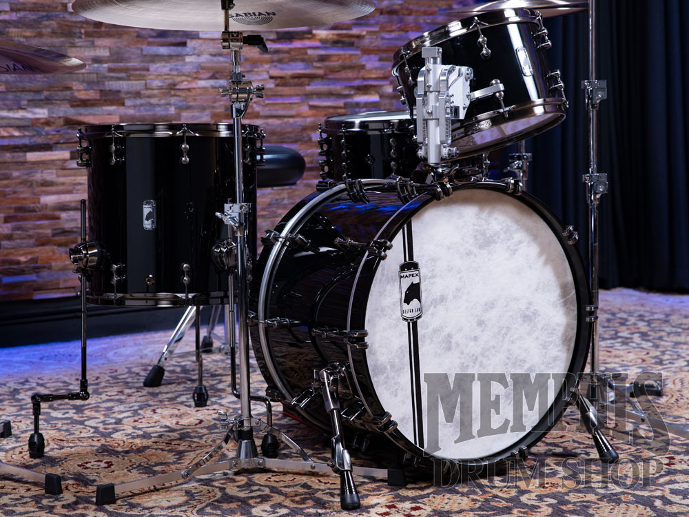 Mapex Black Panther Design Lab Cherry Bomb Drum Set 20/12/14 - Piano Black