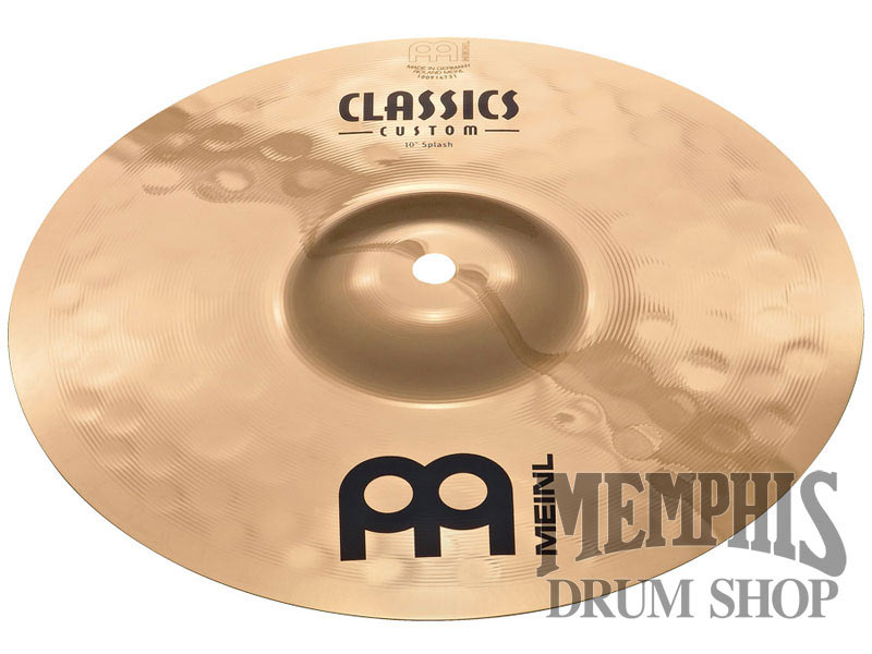 Meinl 10" Classics Custom Brilliant Splash Cymbal