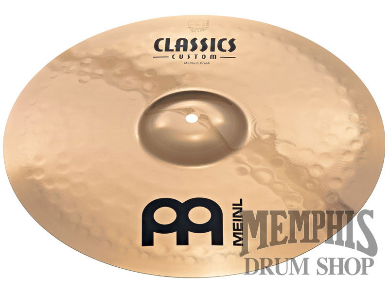 Meinl 14" Classics Custom Brilliant Medium Crash Cymbal