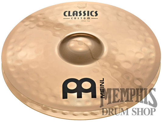 Meinl 14" Classics Custom Brilliant Powerful Hi-Hats