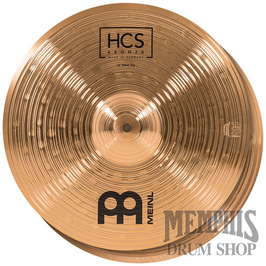 Meinl 14" HCS Bronze Hi-Hats