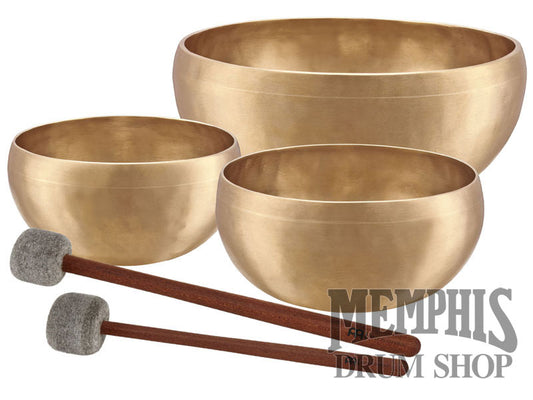 Meinl Cosmos Singing Bowl Set 3800 3pc with Mallets