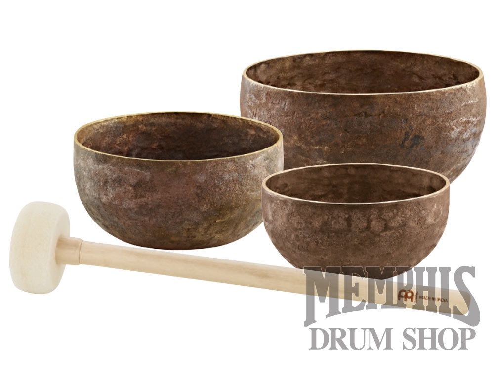 Meinl Sonic Energy Origin Singing Bowl 3-Piece Set with Mallet, 600/700/900