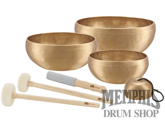 Meinl Sonic Energy Cosmos Therapy Singing Bowl 4-Piece Set with Mallets, 250/1000/1500/2000