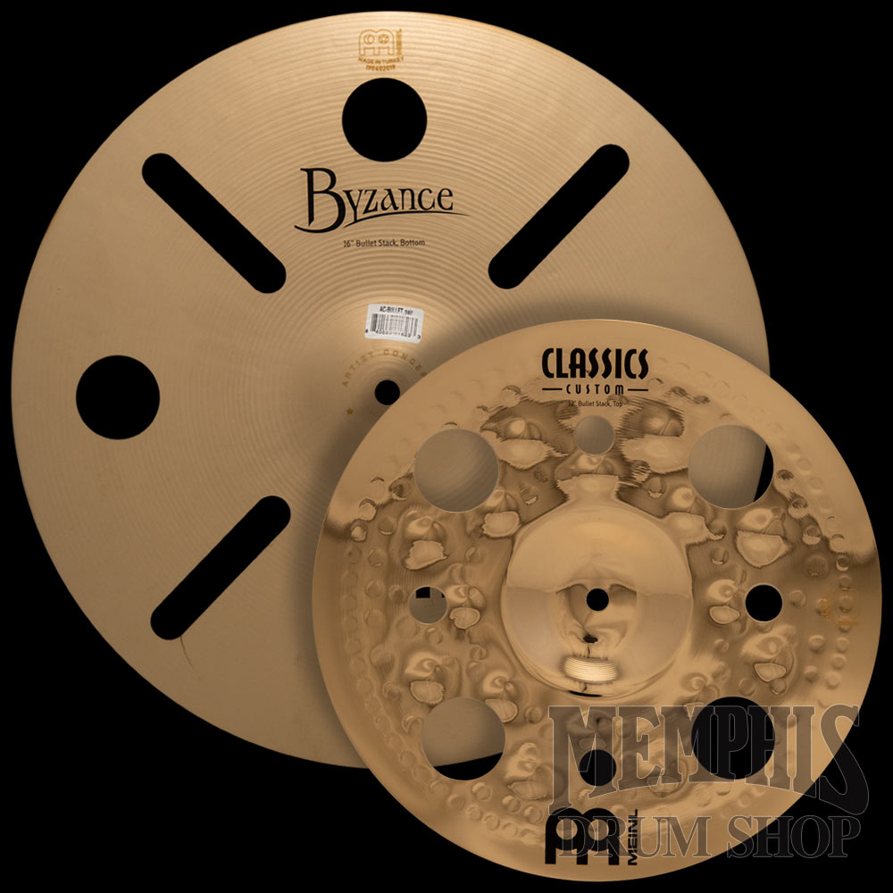 Meinl 12"/16" Artist Concept Model Luke Holland Bullet Stack